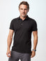 Black Polo Shirt for Men | 100-day satisfaction guarantee