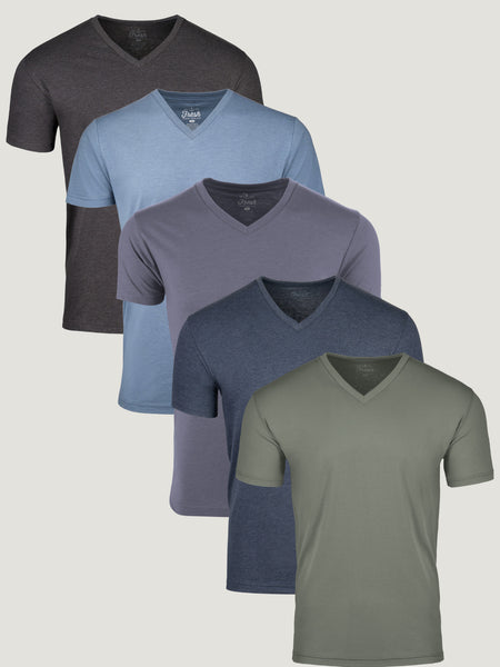 Cool Coastal V-Neck 5 Pack