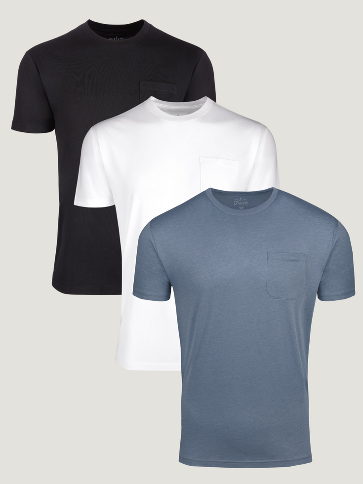 Foundation Pocket Tee 3 Pack | Fresh Clean Threads Canada