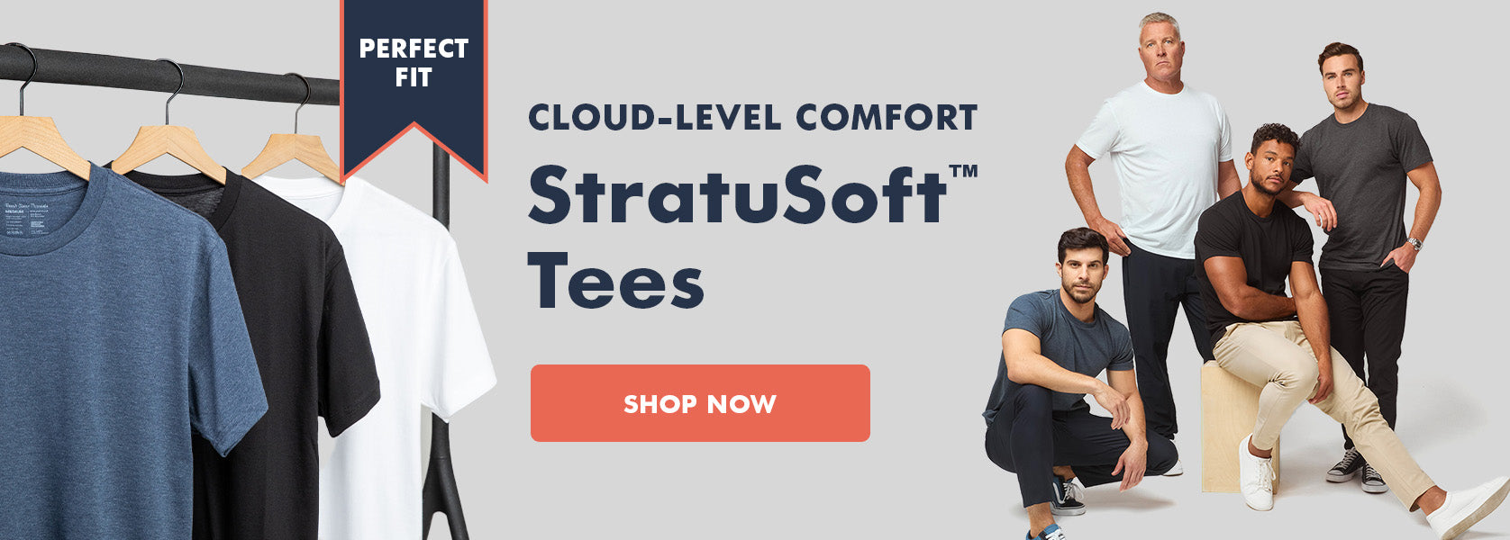 Cloud-Level Comfort: Stratusoft Tees | Exclusively at Fresh Clean Threads
