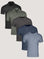 Mixed Pack: Three Men's Crew Neck Shirts and Two Men's Polo Shirts | 100-day satisfaction guarantee