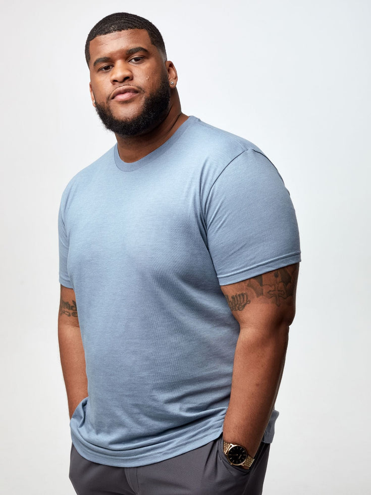 Men's Wedgewood Crew Neck Tee | 100-day satisfaction guarantee