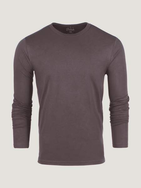 Purple Galaxy Long Sleeve Crew Neck