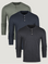 Foundation Long Sleeve Henley 3 Pack | Fresh Clean Threads Canada
