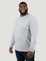 Heather Grey Long Sleeve Crew | Fresh Clean Threads Canada