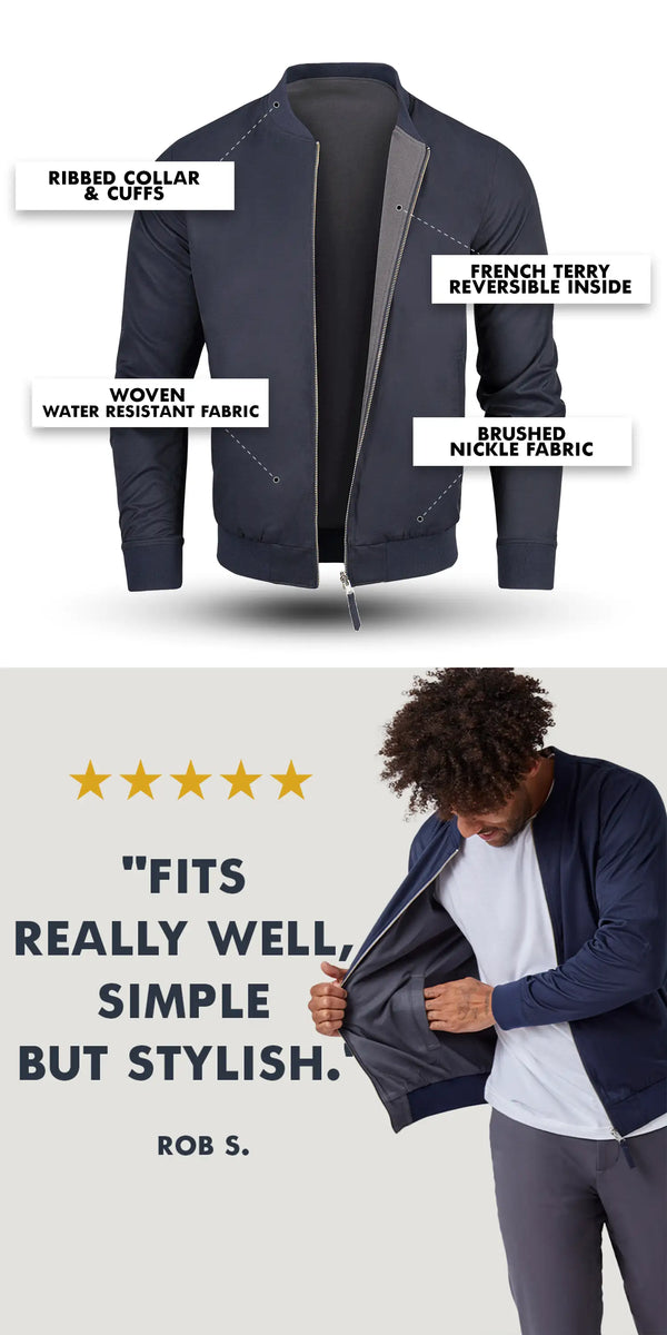 Reversible Bomber Jackets Reviews and Features |  Fresh Clean Threads Canada