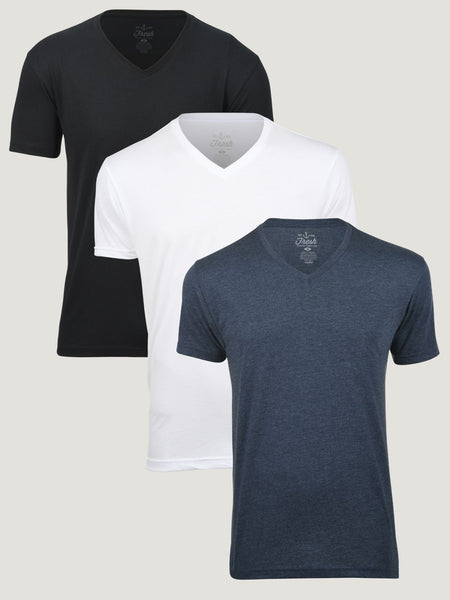 Foundation V Neck 3 Pack | Fresh Clean Threads Canada