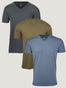 Bold V Neck 3 Pack | Fresh Clean Threads Canada