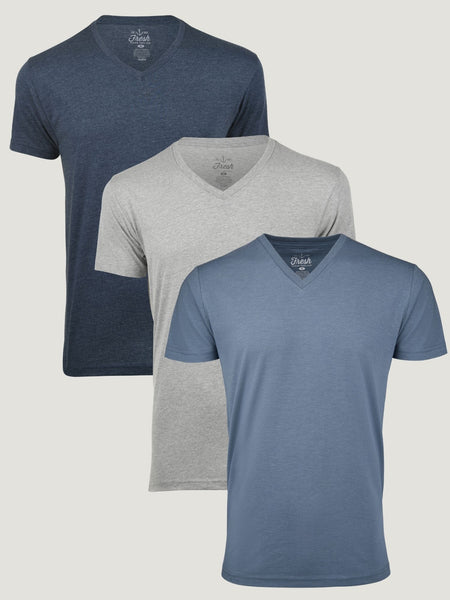 Anchored V Neck 3 Pack | Fresh Clean Threads Canada