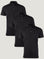 All Black Polo 3 Pack | Fresh Clean Threads Canada