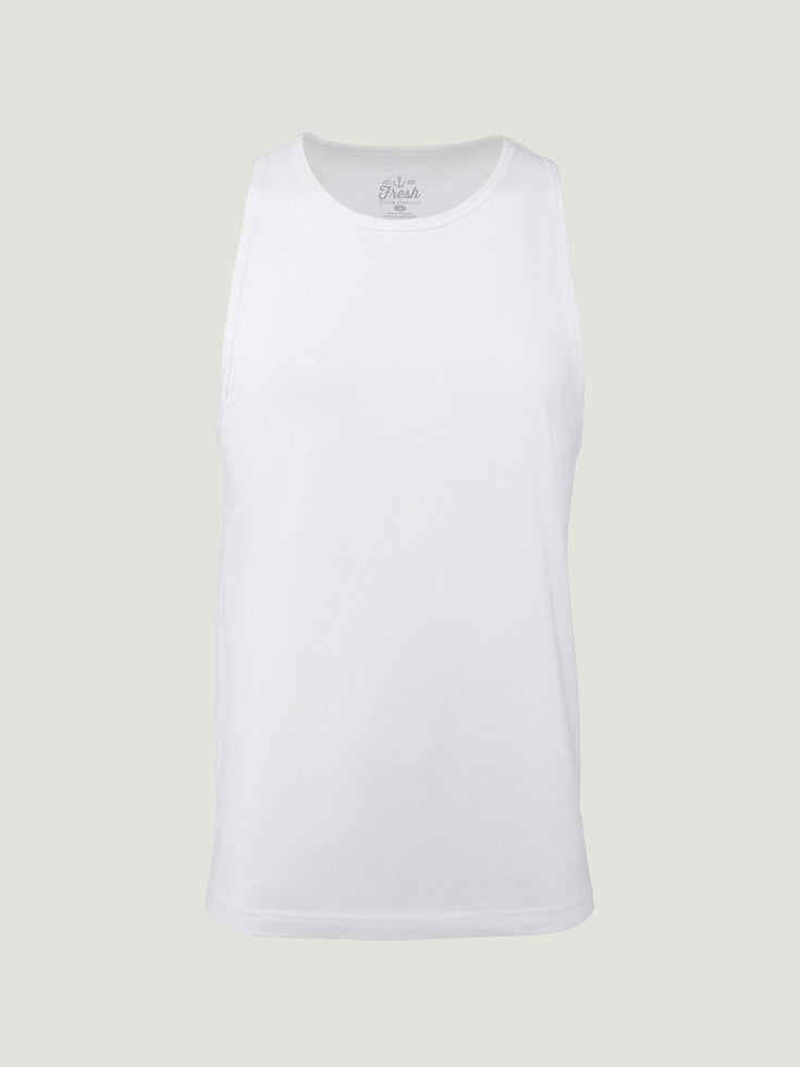 White Pacific Beach Tank | Fresh Clean Threads Canada