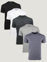 Basic Crew Neck 5 Pack | Fresh Clean Threads Canada