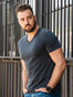 Charcoal V Neck | Fresh Clean Threads Canada