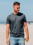 Charcoal Crew Neck Tee | Fresh Clean Threads Canada