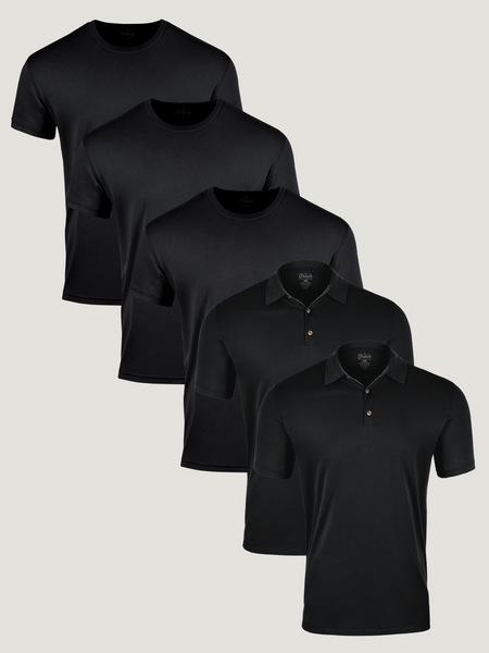 Back to Business All Black 5-Pack