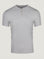 Heather Grey Short Sleeve Henely |  Fresh Clean Threads Canada