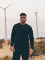 Men's Black Long Sleeve Top | Superior Comfort, Great Value