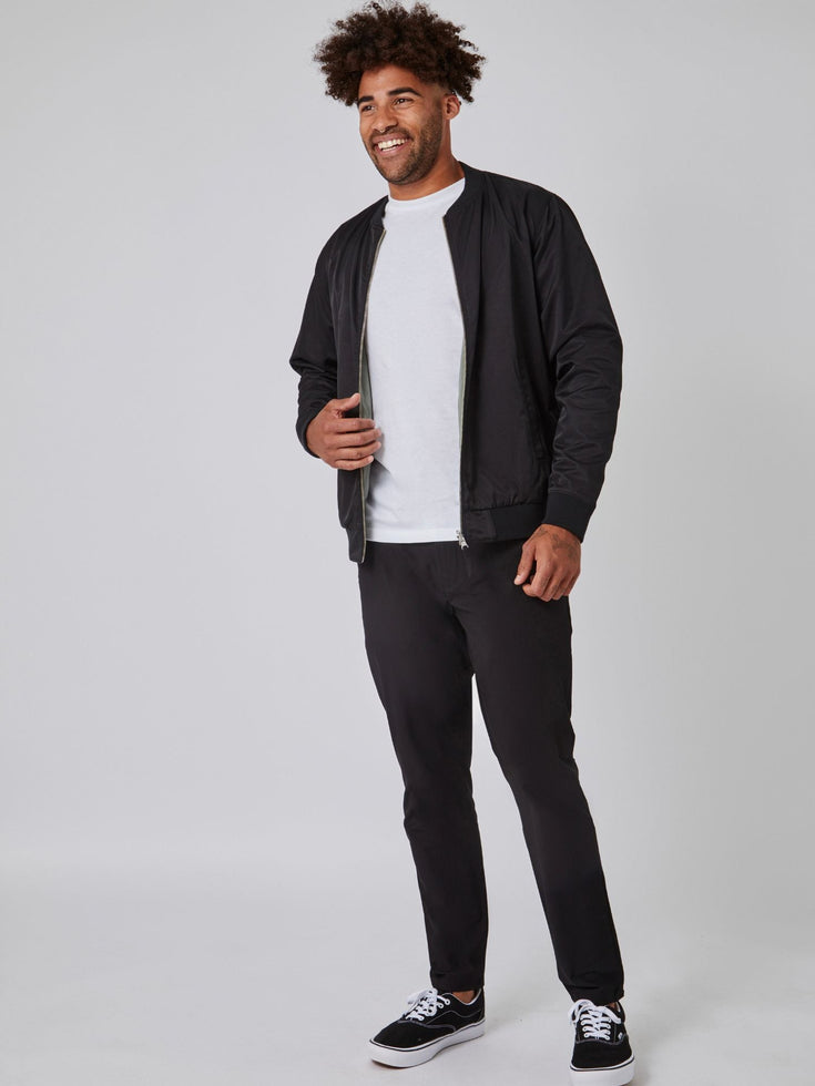 Black and Green Bomber Jacket | Fresh Clean Threads Canada