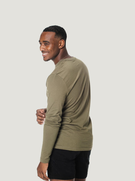 Military Long Sleeve Crew Neck