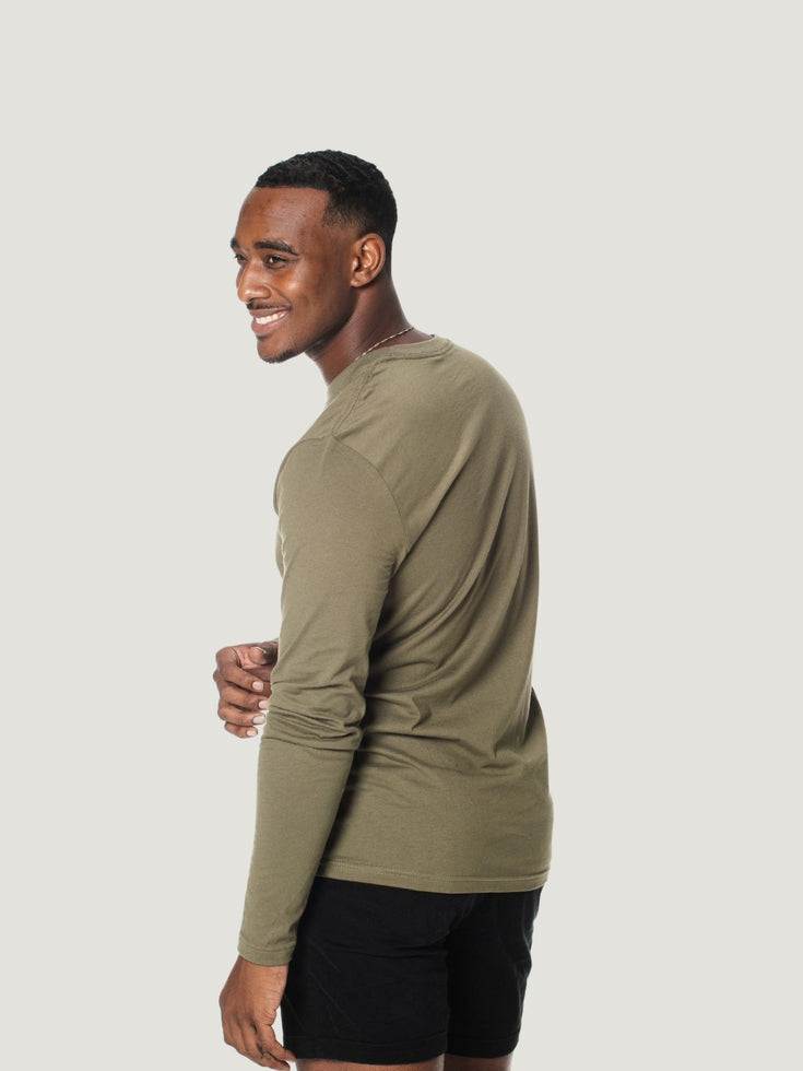 Military Long Sleeve Crew Neck