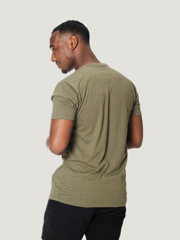 Super Soft Military V Neck Tee | Fresh Clean Threads Canada