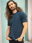 Navy Crew Neck Tee Size Large | Fresh Clean Threads Canada