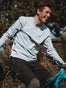 Heather Grey Long Sleeve Crew Neck