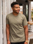 Military Green Crew Neck | Fresh Clean Threads Canada