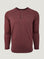 Garnet Slim Fit Long Sleeve Henley t-shirt