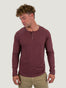 Garnet Slim Fit Long Sleeve Henley
