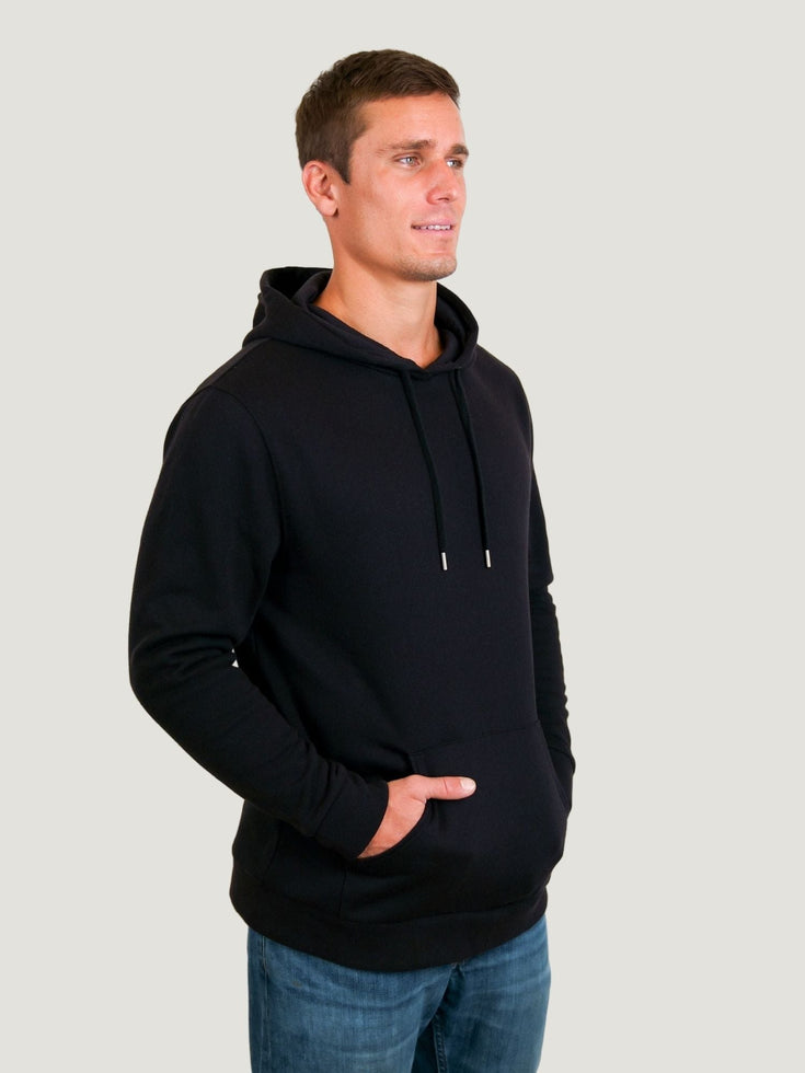 Insanely Soft Black Pullover Hoodie | Fresh Clean Threads Canada