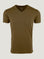 Olive V Neck | Fresh Clean Threads Canada