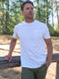 White Pocket T-Shirt | Fresh Clean Threads Canada