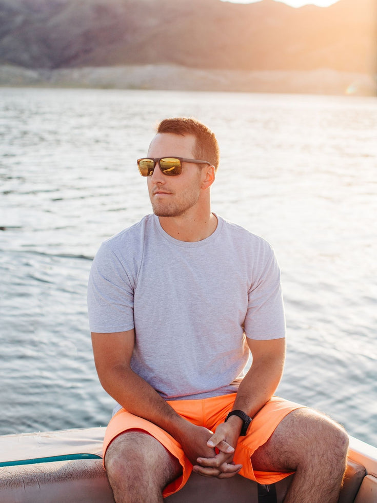 Heather Grey Crew Neck | Fresh Clean Threads Canada