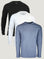 Best Sellers Long Sleeve 3-Pack Tees | Fresh Clean Threads Canada