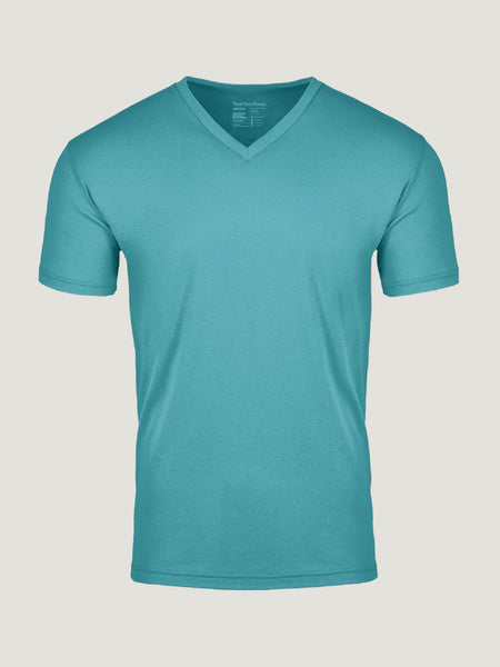 Vintage Blue V-Neck