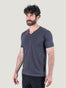 Vintage Black V Neck StratuSoft Tee | Fresh Clean Threads Canada