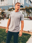 Heather Grey Crew Neck | Fresh Clean Threads Canada