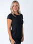 Women's Crew Tee in Black | Fresh Clean Thread Canada