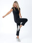 Women's Black Crew T-shirts | Fresh Clean Thread Canada