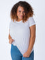 Women's White Crew Neck | Fresh Clean Threads Canada