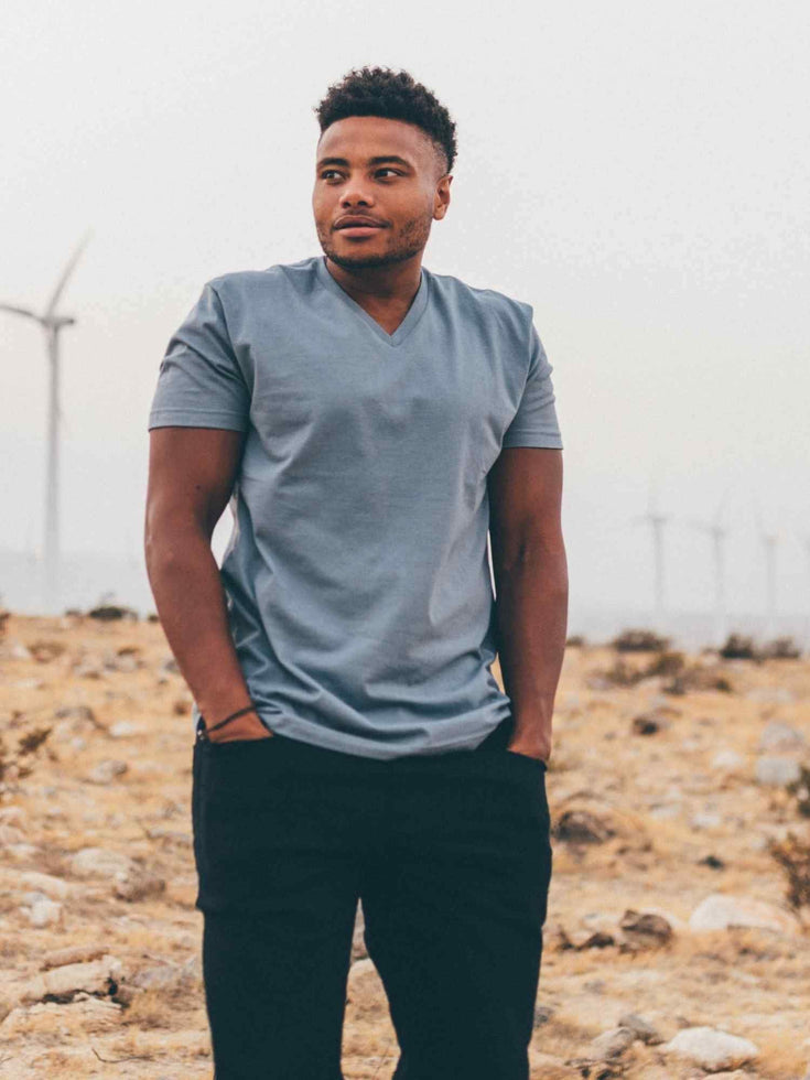 Wedgewood V Neck | Fresh Clean Threads Canada