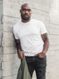 White Crew Neck Tee Size M | Fresh Clean Threads Canada
