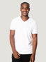 White V Neck | Fresh Clean Threads Canada