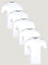 All White Crew Neck 5 Pack | Fresh Clean Threads Canada