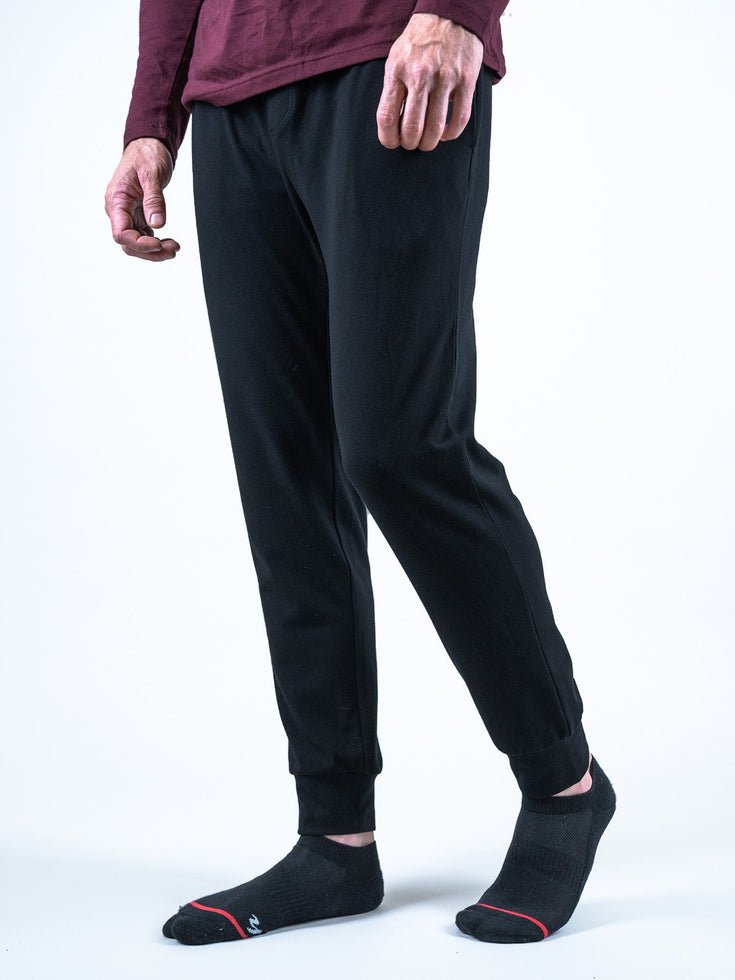 Black Day Off Jogger Studio Medium Size| Fresh Clean Threads Canada