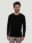 Long Sleeve Black Crew Neck | Fresh Clean Threads Canada