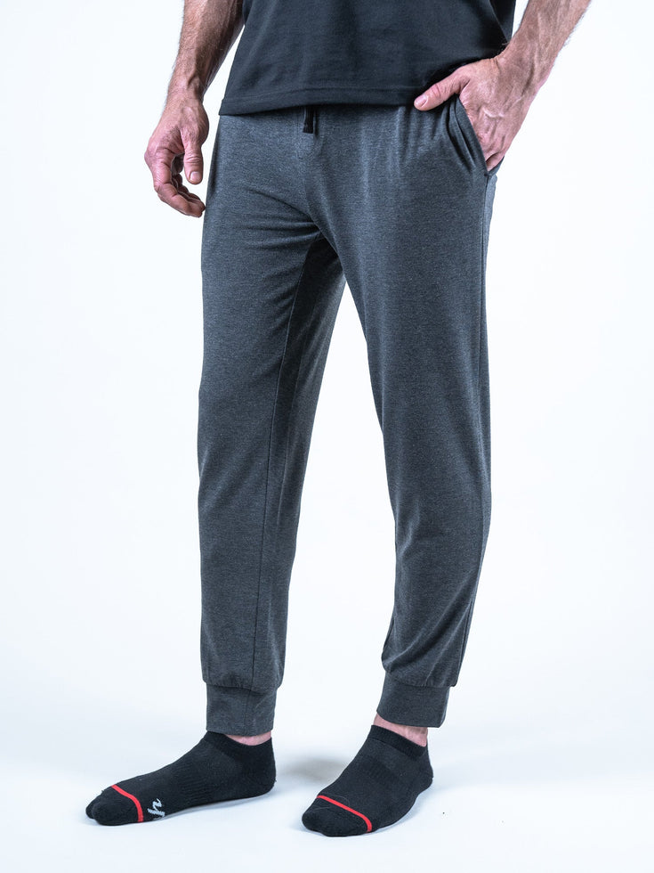 Medium Charcoal Joggers | Fresh Clean Threads Canada