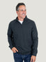 Mid-Weight Charcoal Quarter Zip | Fresh Clean Threads Canada