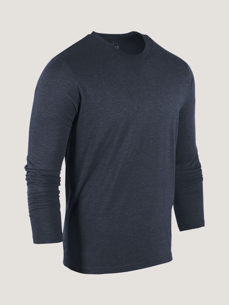 Navy Long Sleeve Crew Neck
